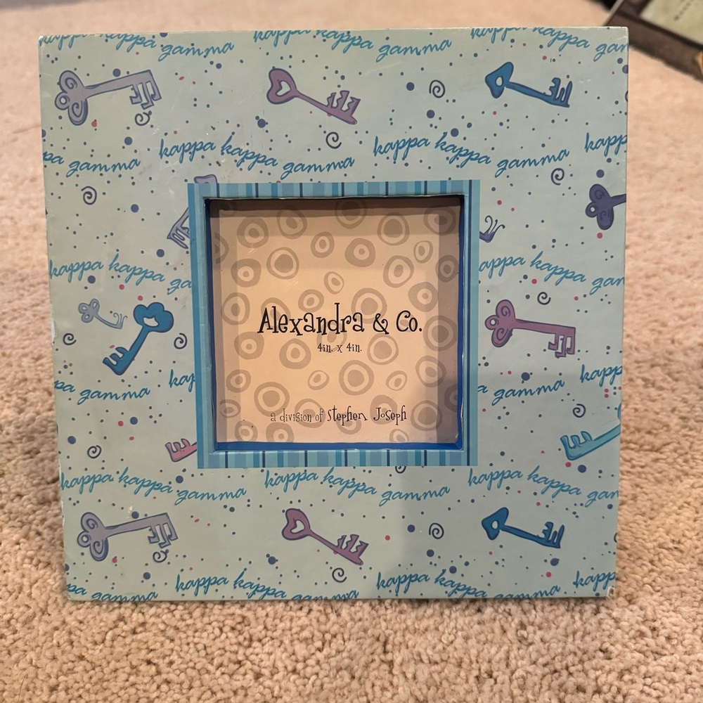 Kappa Kappa Gamma sorority picture frame